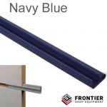 12 Pack x  Navy Blue Slatwall Inserts FR-IN-12NBL