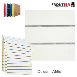 High Quality White Slatwall Panels 1200mm x 1200mm
