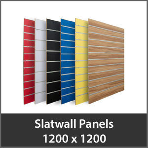 1200mm x 1200mm Slatwall Panels