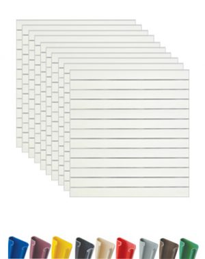slatwall panels white